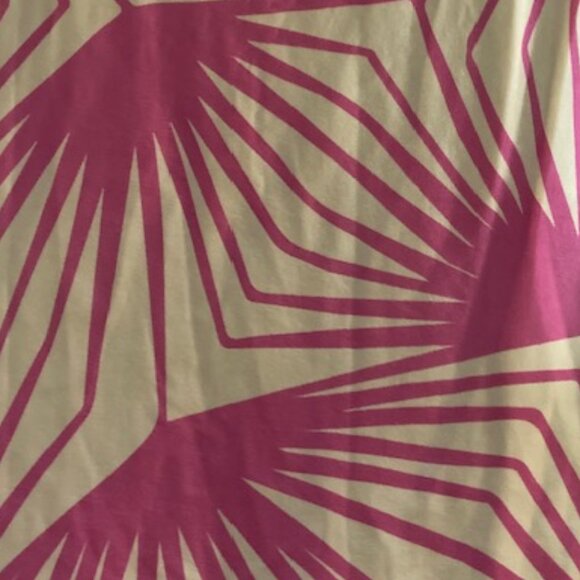 EUC FIGHTING EEL AVA SKY HONOLULU PINK PALMS WHITE TANK HAWAII GLAM LOVELY XS - Picture 9 of 15